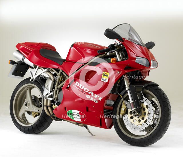 1995 Ducati 916. Artist: Unknown.