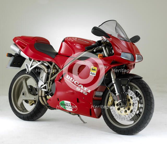 1995 Ducati 916. Artist: Unknown.
