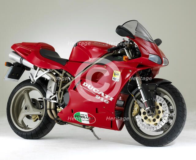 1995 Ducati 916. Artist: Unknown.