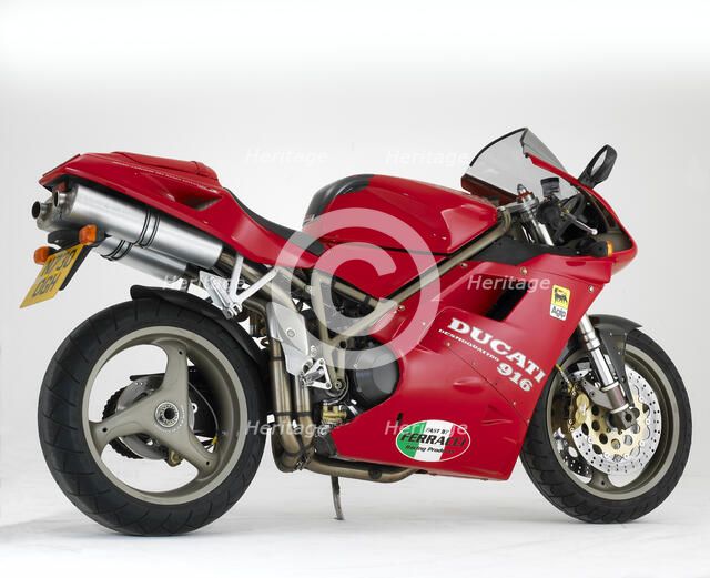 1995 Ducati 916. Artist: Unknown.