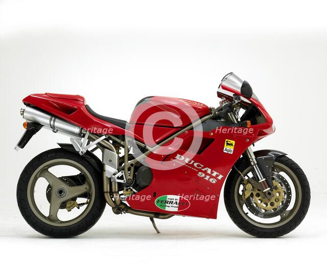 1995 Ducati 916. Artist: Unknown.