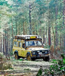 1995 Land Rover Defender, Camel Trophy. Creator: Unknown