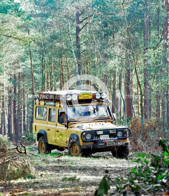 1995 Land Rover Defender, Camel Trophy. Creator: Unknown.
