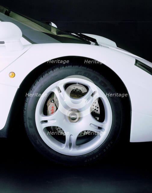 1995 McLaren F1 road car wheel. Artist: Unknown.