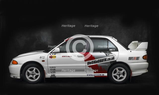 1995 Mitsubishi Lancer Evo 3 Artist: Unknown.