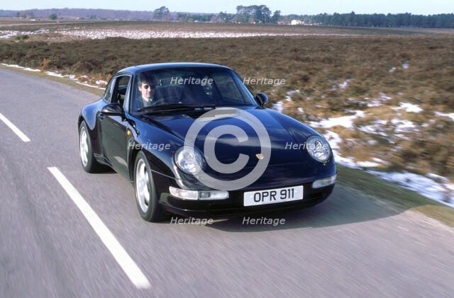 1995 Porsche 911 Carrera 4. Artist: Unknown.
