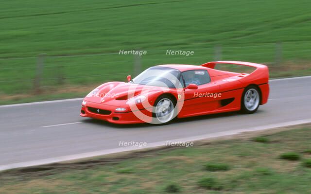 1996 Ferrari F50. Artist: Unknown.
