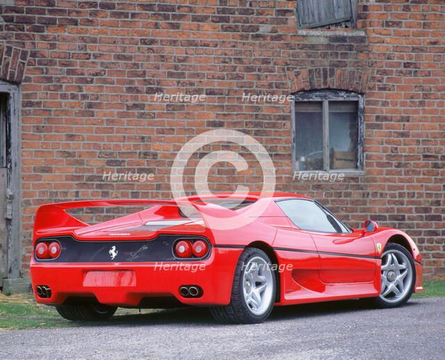 1996 Ferrari F50. Artist: Unknown.