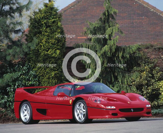 1996 Ferrari F50. Artist: Unknown.