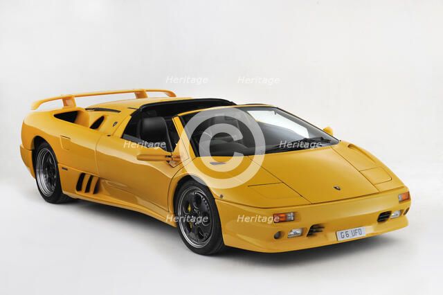1996 Lamborghini Diablo VT Roadster Artist: Unknown.