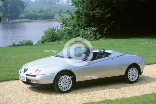 1997 Alfa Romeo spider twin spark 16v. Artist: Unknown.