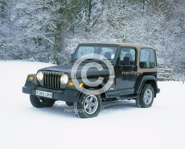 1997 Jeep Wrangler Sahara. Artist: Unknown.