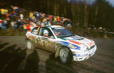 1998 Toyota Corolla wrc,Carlos Sainz.Network Q rally