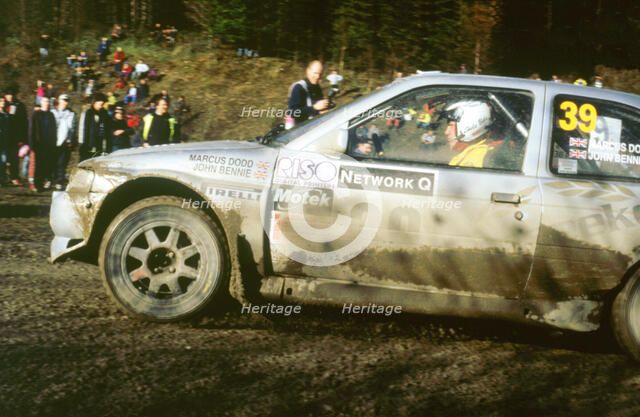 1998 Ford Escort wrc, Marcus Dodd, Network Q rally. Artist: Unknown.