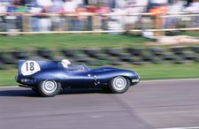 1998 Goodwood Revival meeting.Jaguar D type