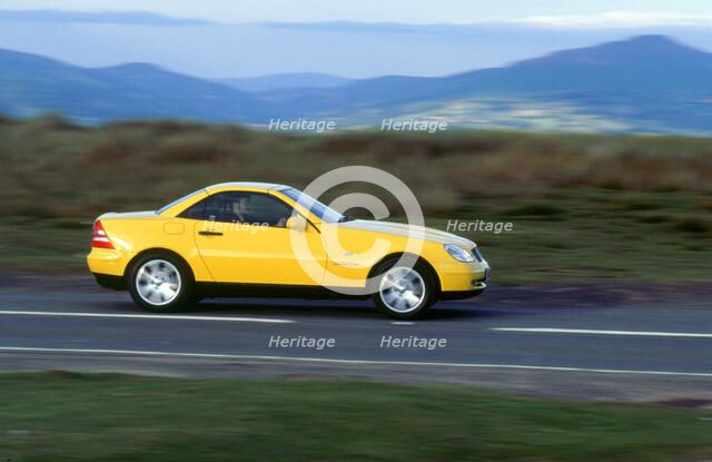 1998 Mercedes Benz SLK 230. Artist: Unknown.