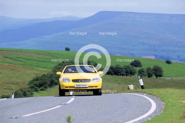 1998 Mercedes Benz SLK 230. Artist: Unknown.