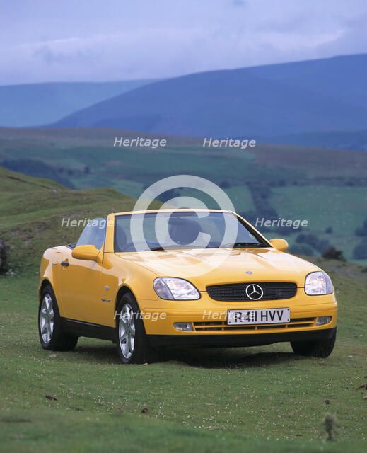 1998 Mercedes Benz SLK 230. Artist: Unknown.