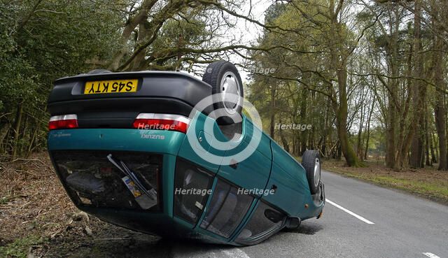 1998 Suzuki Swift Accident in 2004 Artist: Unknown.