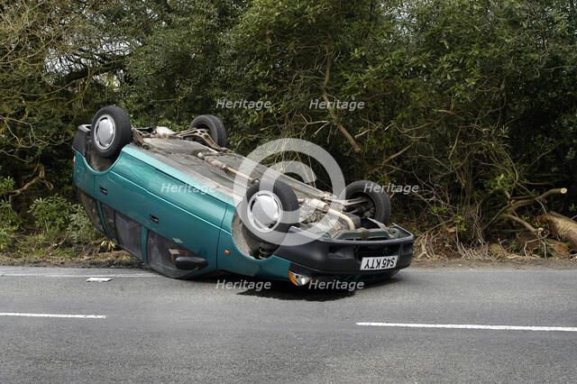 1998 Suzuki Swift Accident in 2004 Artist: Unknown.