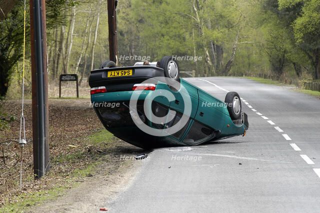 1998 Suzuki Swift Accident in 2004 Artist: Unknown.