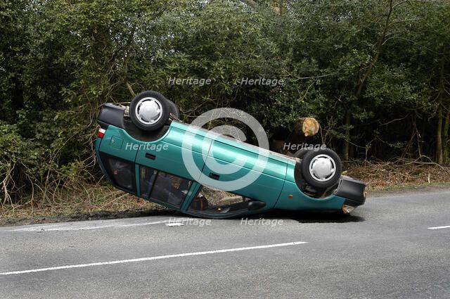 1998 Suzuki Swift Accident in 2004 Artist: Unknown.