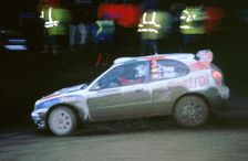 1999 Toyota Corolla wrc,Carlos Sainz.Network Q Rally
