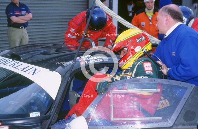 1999 Chrysler Viper GT-SR FIA GT Silverstone 500. Artist: Unknown.