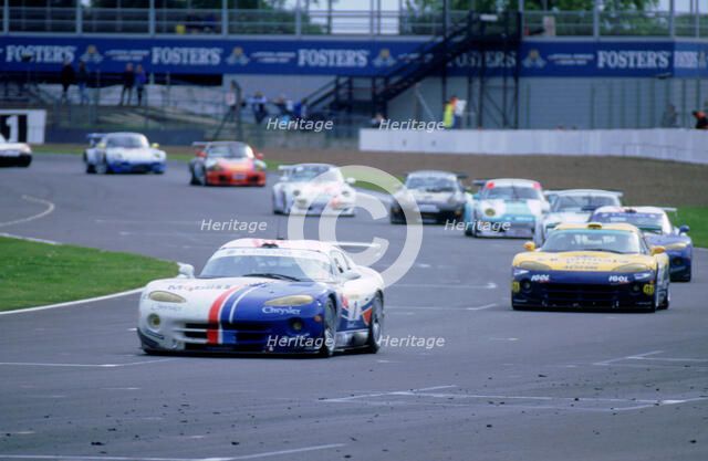 1999 Chrysler Viper GTs-r. Fia GT Silverstone 500. Artist: Unknown.