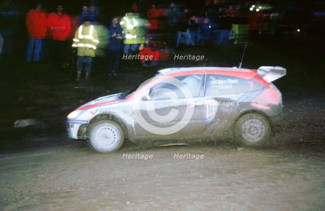 1999 Ford Focus wrc, 1999 network Q rally, Colin McRae. Artist: Unknown.