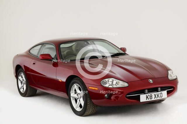 1999 Jaguar XK8 coupe Artist: Unknown.