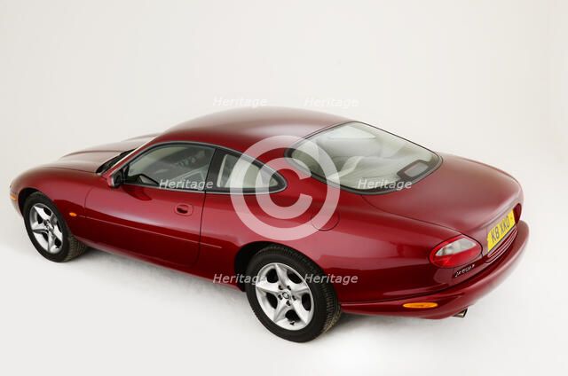 1999 Jaguar XK8 coupe Artist: Unknown.