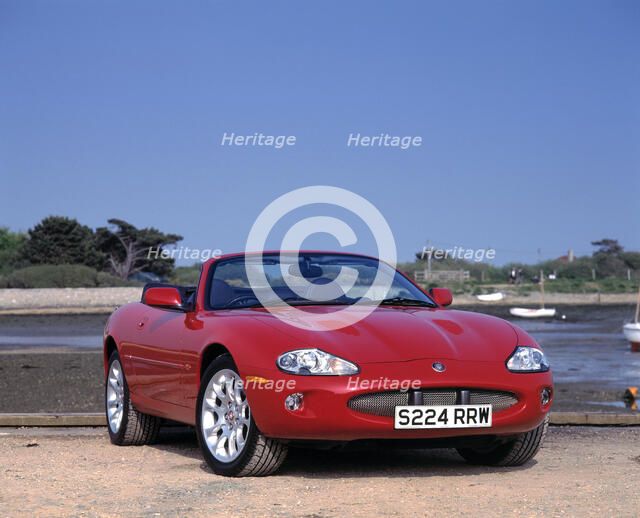 1999 Jaguar XKR . Artist: Unknown.