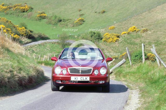 1999 Mercedes Benz CLK 320 cabriolet. Artist: Unknown.
