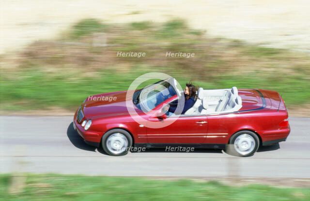 1999 Mercedes Benz CLK 320 cabriolet. Artist: Unknown.