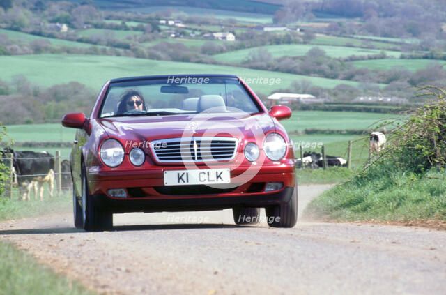1999 Mercedes Benz CLK 320 cabriolet. Artist: Unknown.