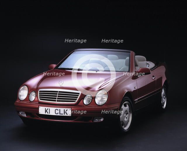 1999 Mercedes Benz CLK 320 cabriolet. Artist: Unknown.