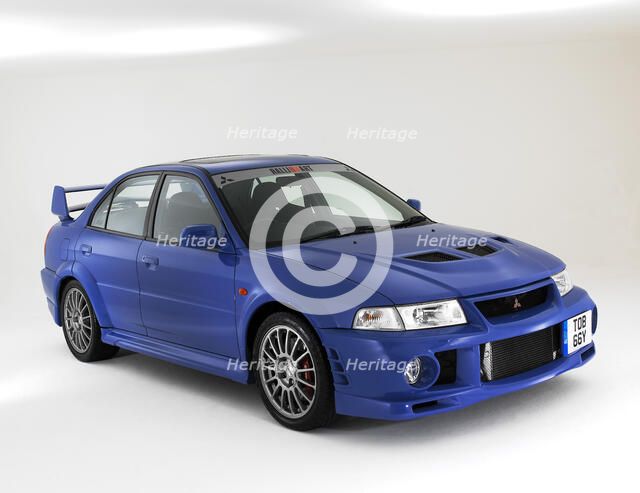 1999 Mitsubishi Evo 6 Artist: Unknown.
