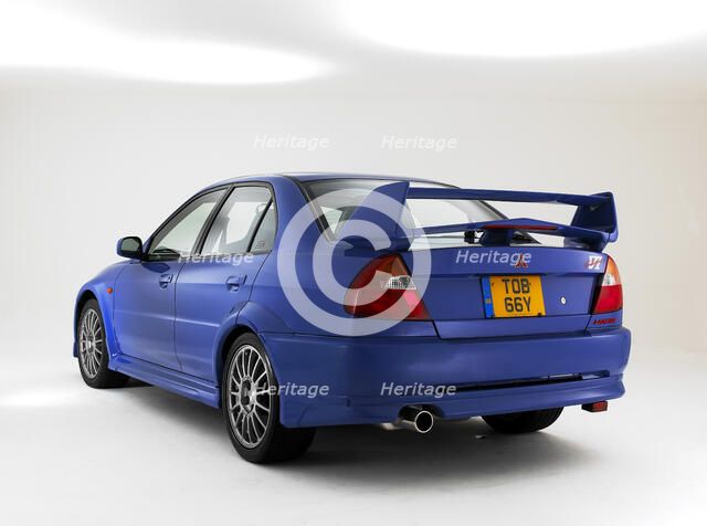 1999 Mitsubishi Evo 6 Artist: Unknown.