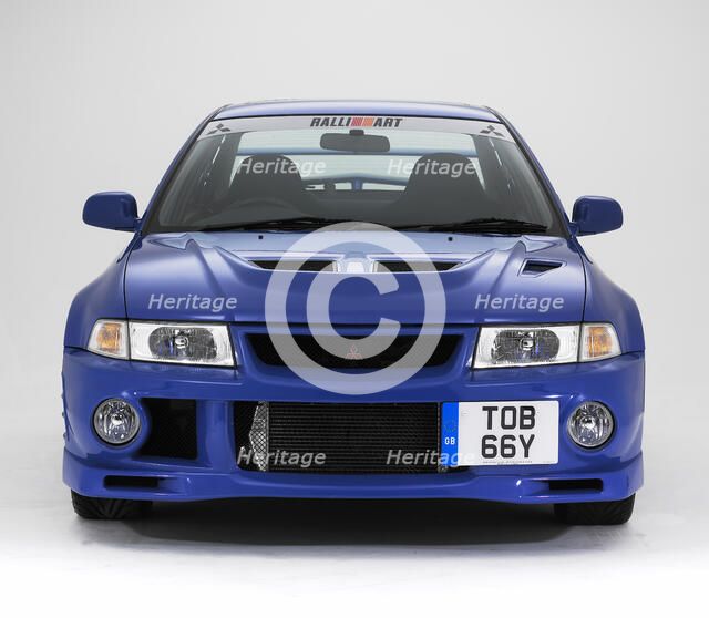 1999 Mitsubishi Evo 6 Artist: Unknown.