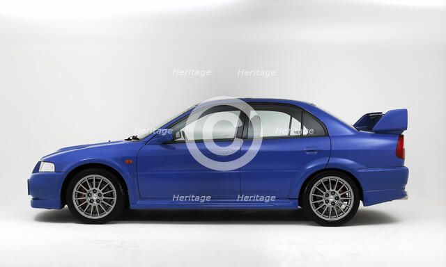 1999 Mitsubishi Evo 6 Artist: Unknown.