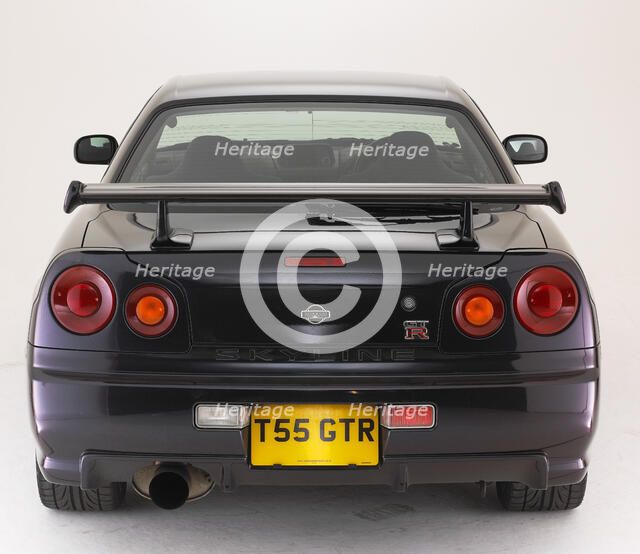 1999 Nissan Skyline GTR-34 Artist: Unknown.