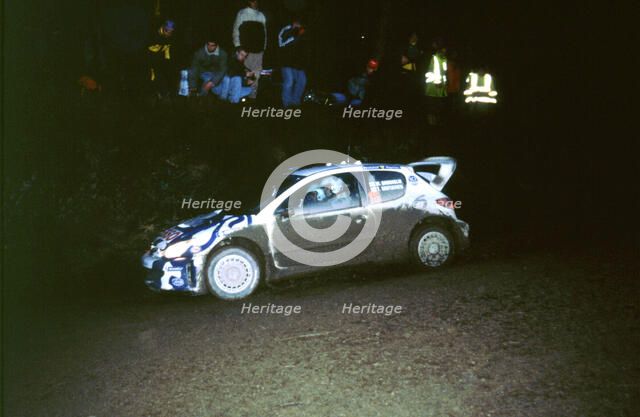 1999 Peugeot 206 WRC Network Q Rally, Gronholm. Artist: Unknown.