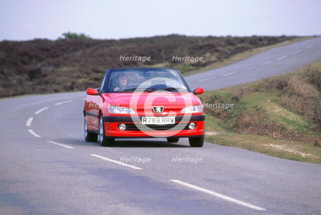 1999 Peugeot 306 cabriolet. Artist: Unknown.