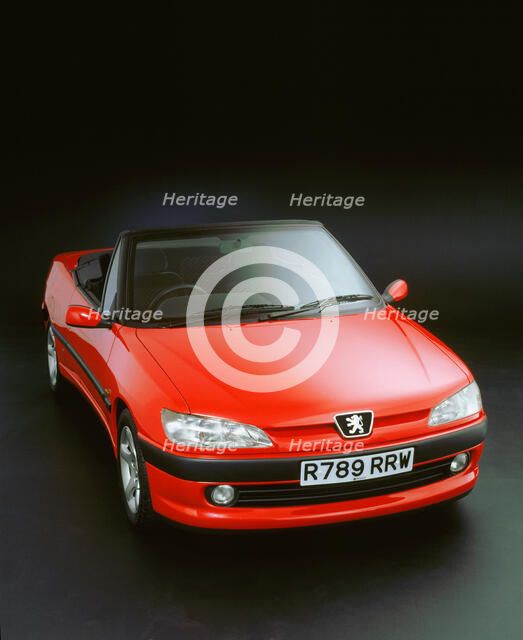 1999 Peugeot 306 cabriolet. Artist: Unknown.