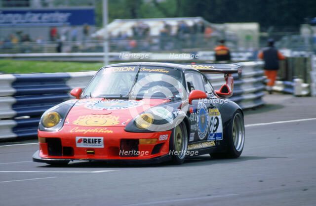 1999 Porsche 911 GT2 FIA GT Silverstone 500. Artist: Unknown.