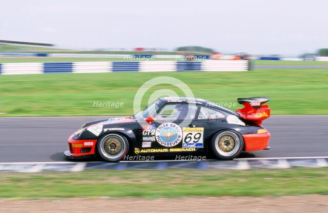 1999 Porsche 911 GT2 FIA GT Silverstone 500. Artist: Unknown.