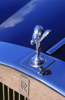 1999 Rolls Royce Silver Seraph spirit of ecstasy mascot