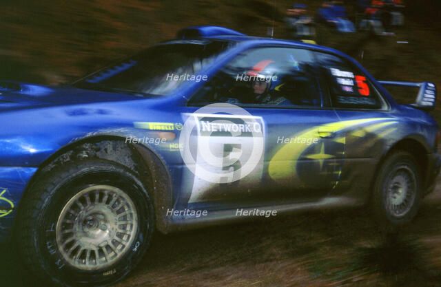 1999 Subaru Impreza WRC Network Q Burns. Artist: Unknown.