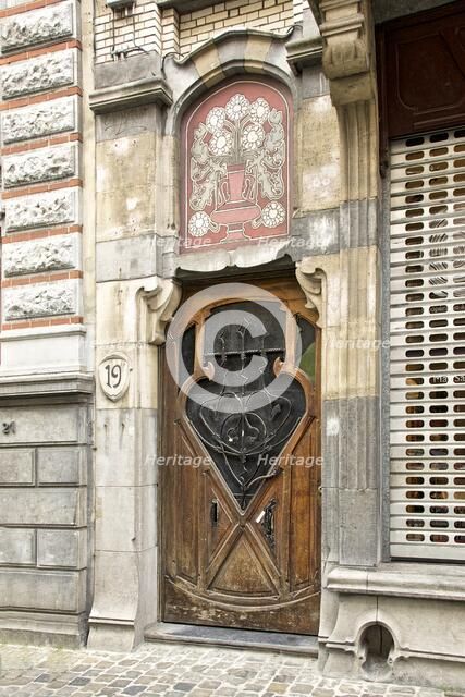 19 Rue Ernest Solvay, (1906), c2014-2017. Artist: Alan John Ainsworth.